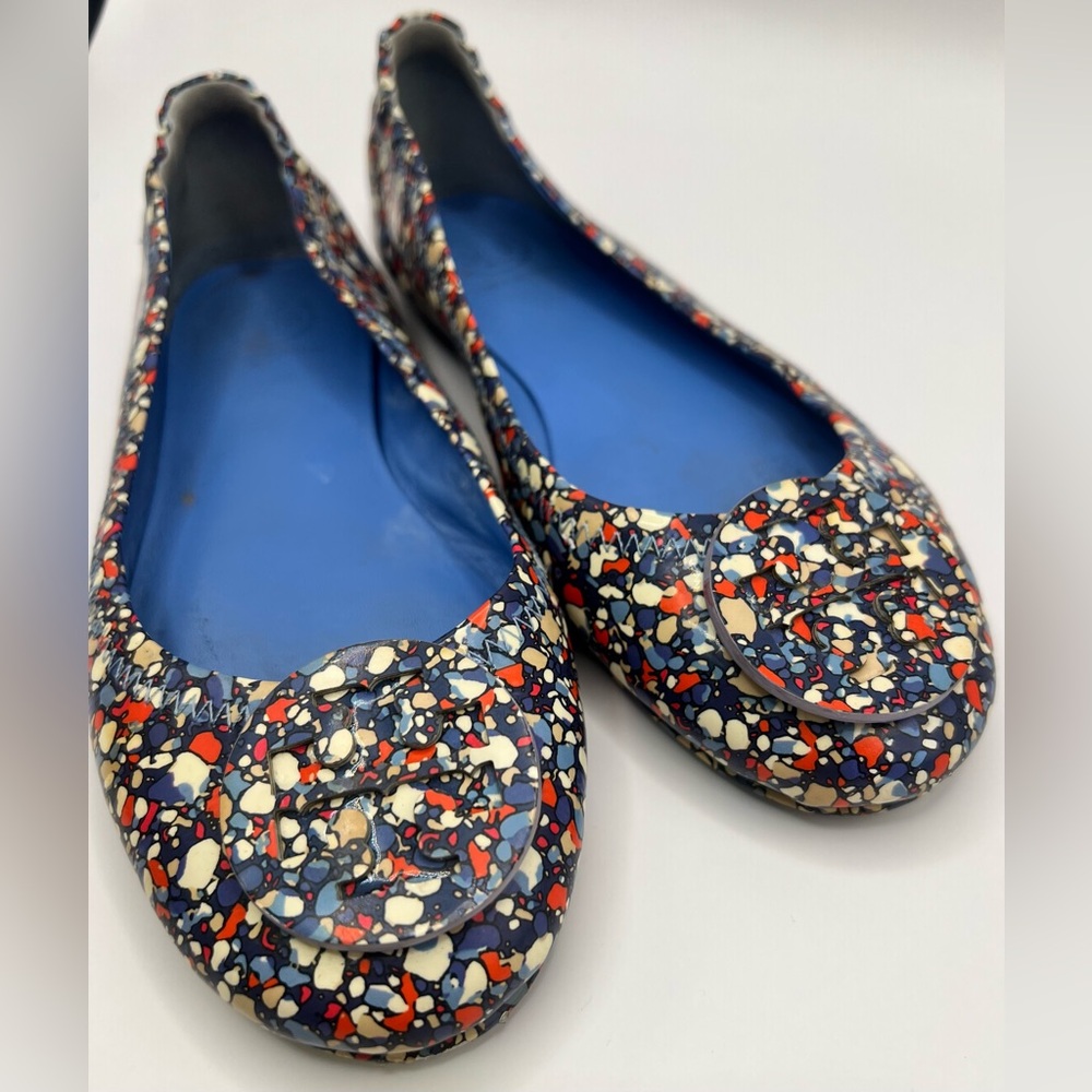 Tory Burch Multicolor Patterned Flats, Estimated … - image 3